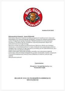 Rekomendacja Strzelnica Big Gun w Krakowie